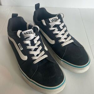 Vans Blue Skater Shoes size 9.5